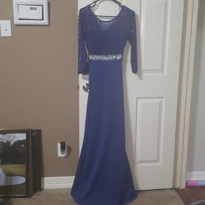 Formal/ Prom Blue Dress NWOT